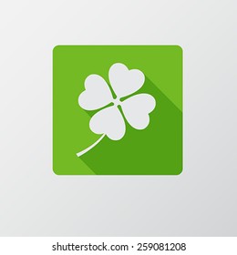 St. Patrick`s Day flat icon. Flat design.