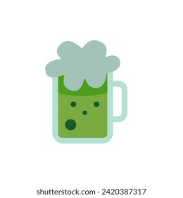 St. Patrick's Day flat icons. Vector illustration