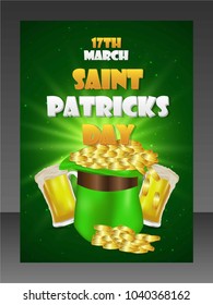 st. Patrick's day flyer (Saint Patrick's Day)