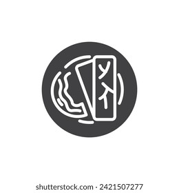St. Patrick's Day Food vector icon. filled flat sign for mobile concept and web design. Irish foods served on St. Patrick Day glyph icon. Symbol, logo illustration. Vector graphics