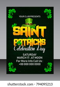 St Patrick's day global celebration of Irish culture 