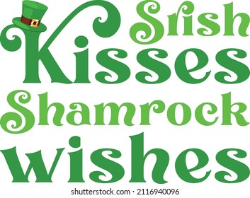 st patrick's day graphic art work