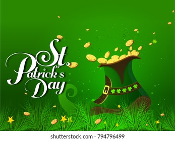 St Patrick's Day green  background 