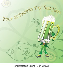 st. patricks day green beer