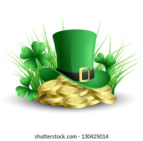 St' Patrick's Day Green Leprechaun Hat