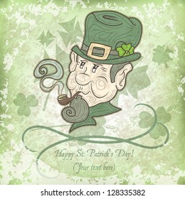 St. Patrick's day greeting card