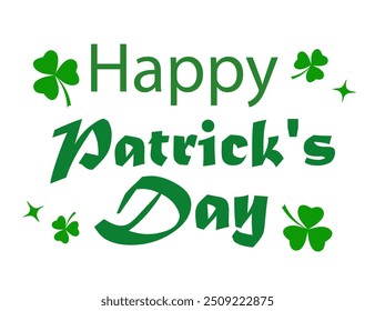 St. Patrick's Day. Greeting Card