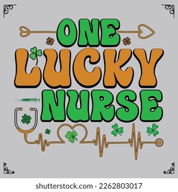 St. Patrick's Day greeting. Vector illustration ,Happy St Patrik's Day - funny irish day lettering in chreckered pattern design for posters, flyers, t-shirts, cards, invitations, stickers, banners etc