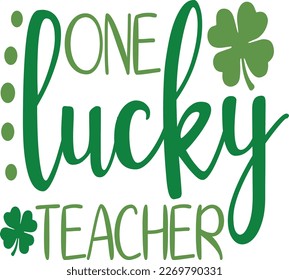 St. Patrick's Day greeting Vector illustration, Saint Patrick holiday quotes SVG design