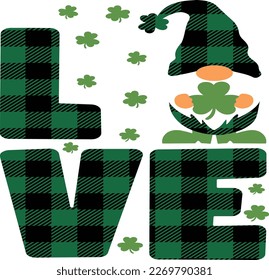 St. Patrick's Day greeting Vector illustration, Saint Patrick holiday quotes SVG design