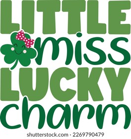 St. Patrick's Day greeting Vector illustration, Saint Patrick holiday quotes SVG design