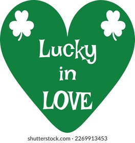 St. Patrick's Day greeting Vector illustration, Saint Patrick holiday quotes SVG Tshirt design