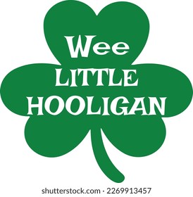 St. Patrick's Day greeting Vector illustration, Saint Patrick holiday quotes SVG Tshirt design