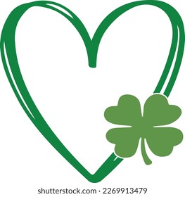 St. Patrick's Day greeting Vector illustration, Saint Patrick holiday quotes SVG Tshirt design