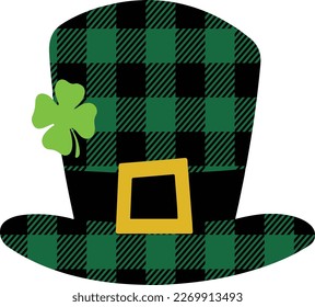 St. Patrick's Day greeting Vector illustration, Saint Patrick holiday quotes SVG Tshirt design