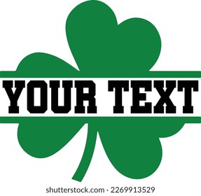 St. Patrick's Day greeting Vector illustration, Saint Patrick holiday quotes SVG Tshirt design