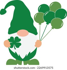 St. Patrick's Day greeting Vector illustration, Saint Patrick holiday quotes SVG Tshirt design