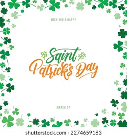 St. Patrick's Day Greetings Design