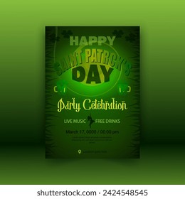 St. Patrick's Day Or Happy Saint Patrick's Day Template Design
