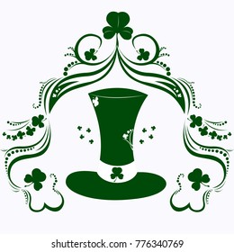 St. Patrick's Day, Hat and Clover