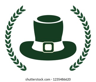 St patricks day hat design