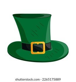 st patricks day hat icon isolated design