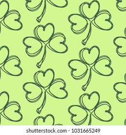 St. Patricks Day holiday background. Vector illustration. Patricks day. Saint Patrick.