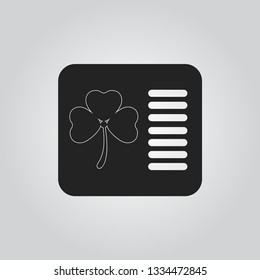 St. Patrick's day icon