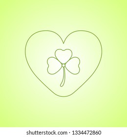 St. Patrick's day icon