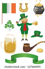 St. Patrick's Day icon set