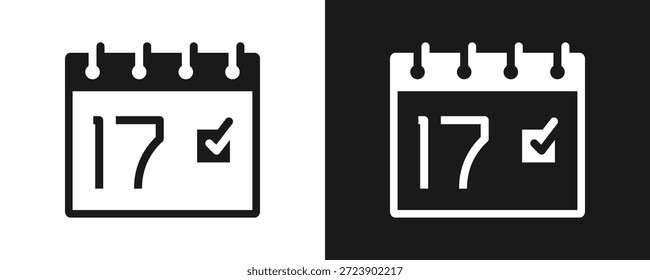 Conjunto De Iconos Del Día De San Patricio Glifo En Fondo Blanco Y Negro