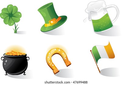  St. Patrick's Day icon set
