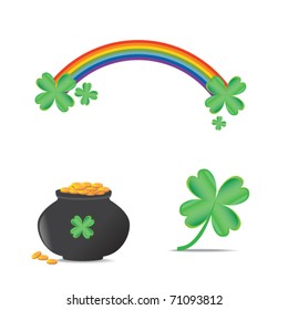 St. Patrick's Day icon set