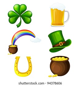 St. Patricks Day Icon set