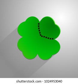 St. Patrick's day icon. Traditional simple. Vector background.