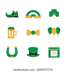 St Patrick's Day Icon Vector Design. 