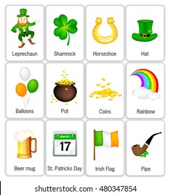 St. Patrick`s day icon. Vector