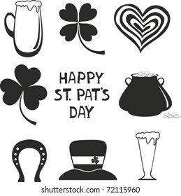 St. Patrick`s day icon. Vector