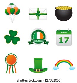 St. patrick's day icons