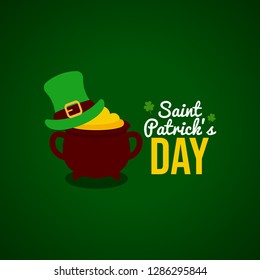 St. Patrick's Day Illustration Poster