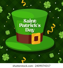 St. Patrick's Day illustration vector background. Vector eps 10