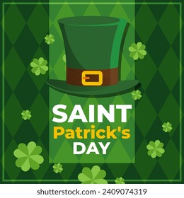 St. Patrick's Day illustration vector background. Vector eps 10