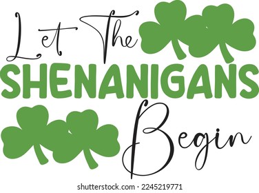 St. Patrick's day Instant Downloadable Sublimation Designs and Graphics for Print Design Industry and Business. Saint Patrick’s Day Clipart, Shamrock, Cut File , Silhouette , Sublimation Transfer.