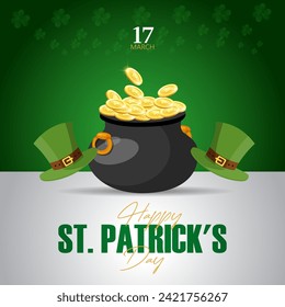 St. Patrick's Day is an Irish cultural and religious celebration held on March 17th, honoring St. Patrick