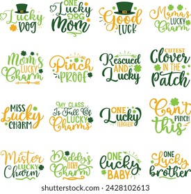 St Patrick's Day Irish Lucky Design Bundle