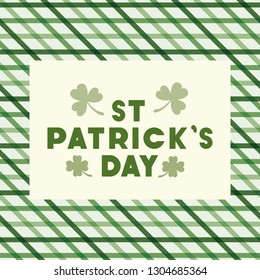 s.t. patrick`s day label isolated icon