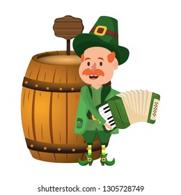 st patricks day leprechaun