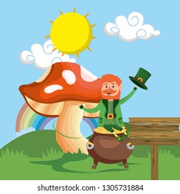 st patricks day leprechaun