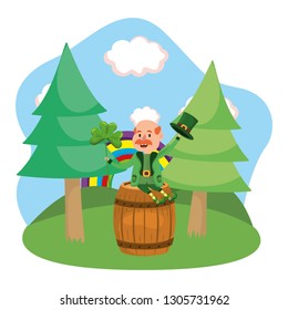 st patricks day leprechaun