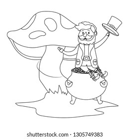 st patricks day leprechaun